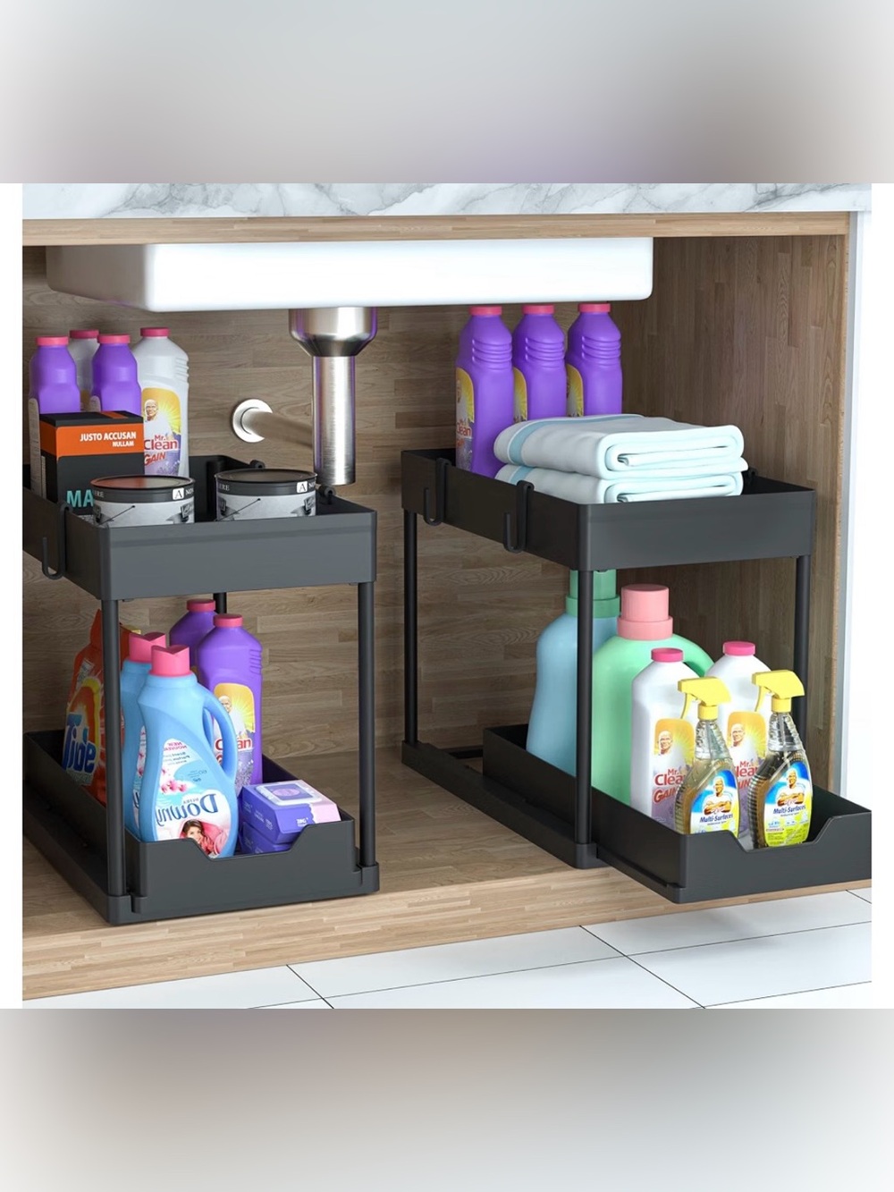 Two-Tier Storage Organizer - Picture 5 of 6